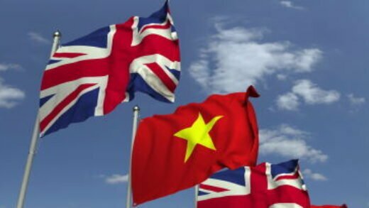 UK Vietnam Flags
